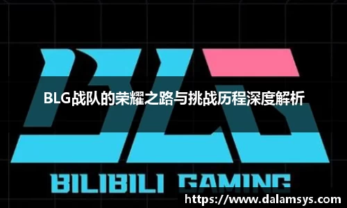 BLG战队的荣耀之路与挑战历程深度解析
